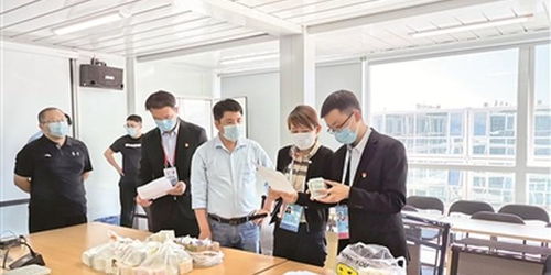 督導組深入冬奧場館一線 嚴查餐飲服務筑牢食品安全防線